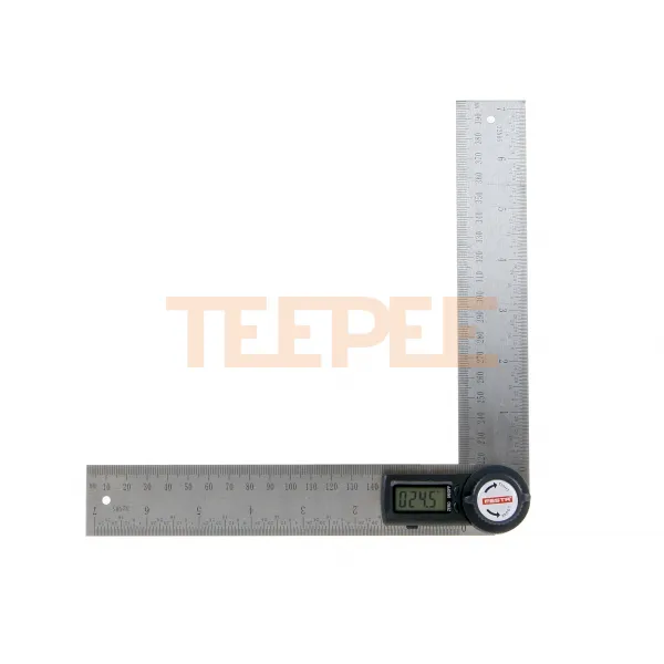 FESTA uhlomer digitálny s pravítkom