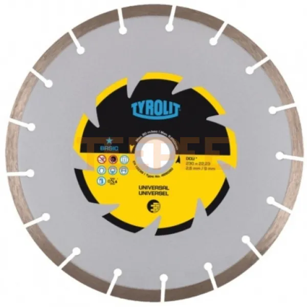 TYROLIT kotúč diamantový segment DCU Basic