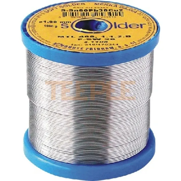 Cin trubičkový spájkovací