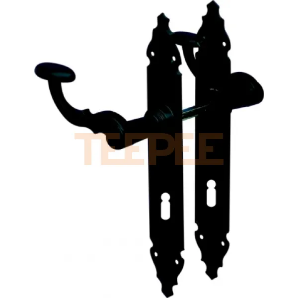 AMIG kľučka kovaná mod. 100 tepaný povrch,pár