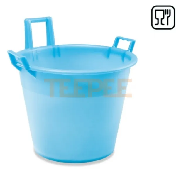 Nádoba potravinárska modrá 3 zvýšené rukoväte
