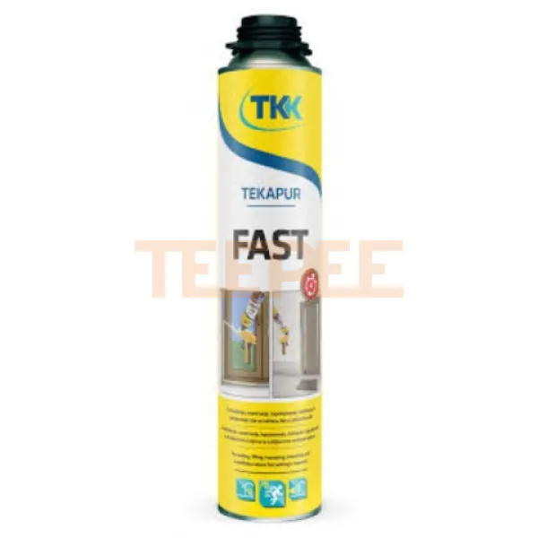 TKK pena pištolová nízkoexpanzné jednozložkové lepidlo 750ml HQ FAST