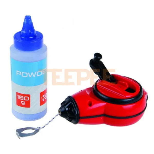 FESTA plastový navíjač s prevodom 30m + puder 180g