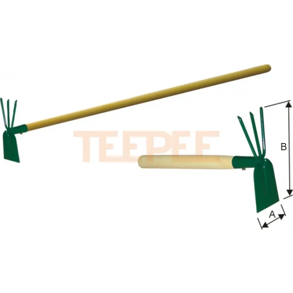 BAUPRO motyčka plochá - trojzub