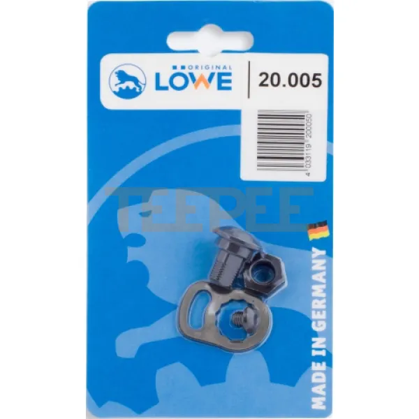 LÖWE skrutka s podložkou na nožnice 20