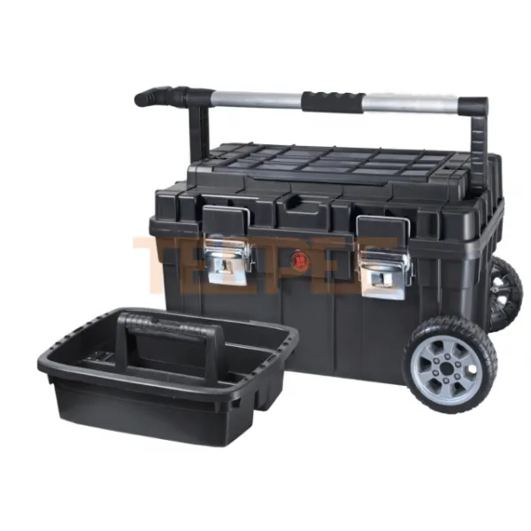 Box na náradie HD 28" čierny s kolieskami