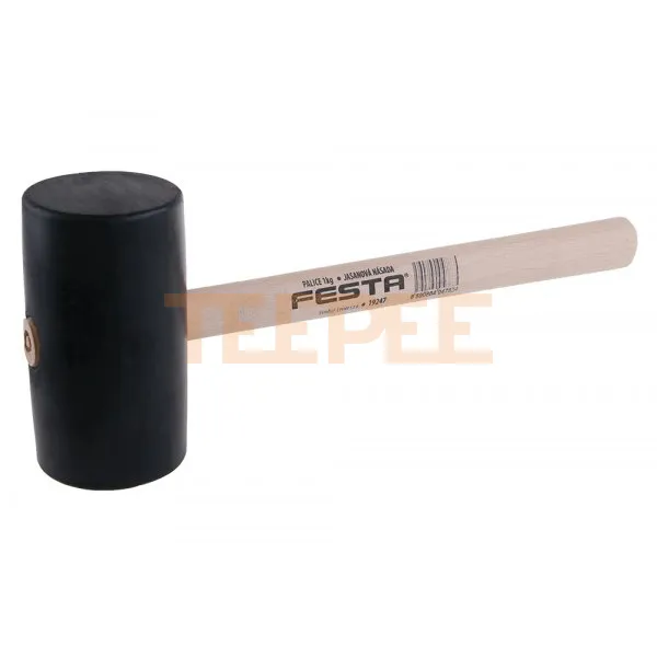 FESTA kladivo gumené, drevená rukoväť