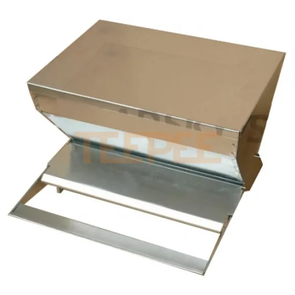 Kŕmidlo nášľapné zatvárateľné jednostranné