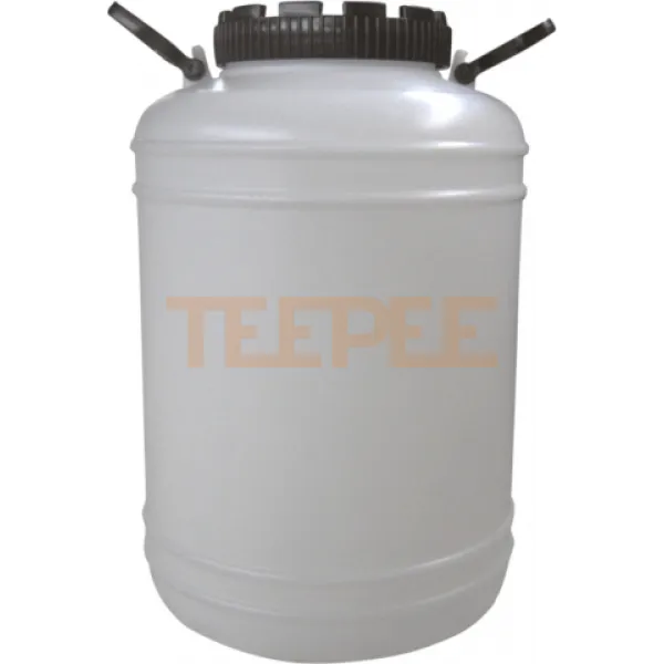 Barel s čiernym vrchnákom 50L