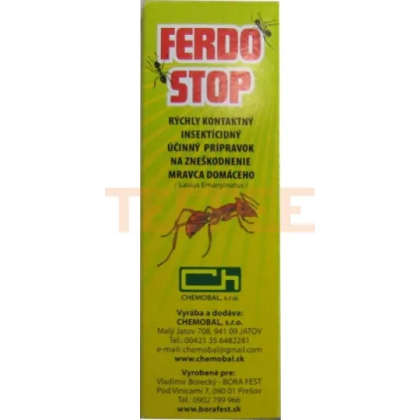 Krieda proti mravcom Ferdo Stop