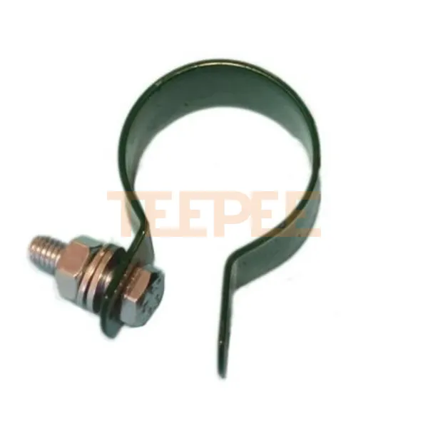 Objímka na stĺpik zelená