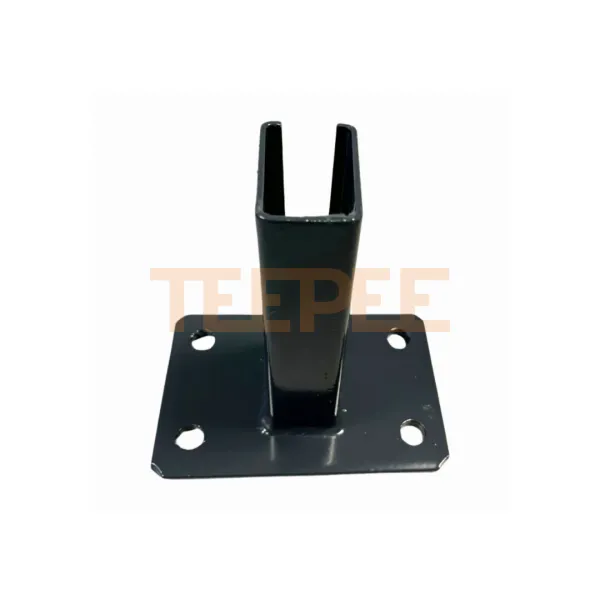 Platňa na stĺpik hranatý PVC-antracit 40x60mm