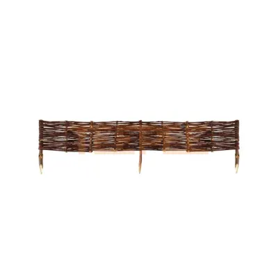 Prútená vŕbová palisáda - š 120 x v 20 cm - 5ks