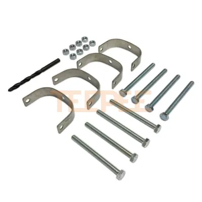 Nerezová montážna sada pre bambusové ploty