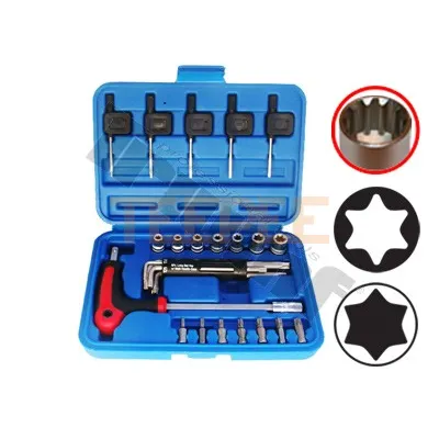 TRIUMF sada hlavíc a kľúčov T-Profil, E-Profil, 27 - dielna