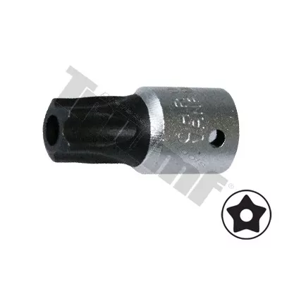 TRIUMF nadstavec 1/4", 5 - hranný Torx, vŕtaný