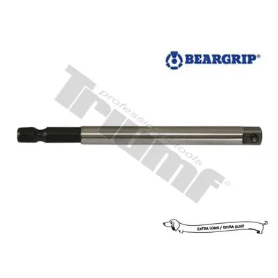 BEARGRIP adaptér 1/2” 4-hran na 1/4” 6-hran , extra dlhý
