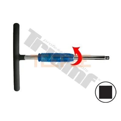 TRIUMF nastaviteľná-rýchlootočná "T" rukoväť, samec