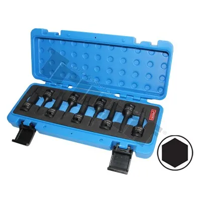 TRIUMF sada kovaných inbus bitov, 1/2" vstup, 9 - dielna