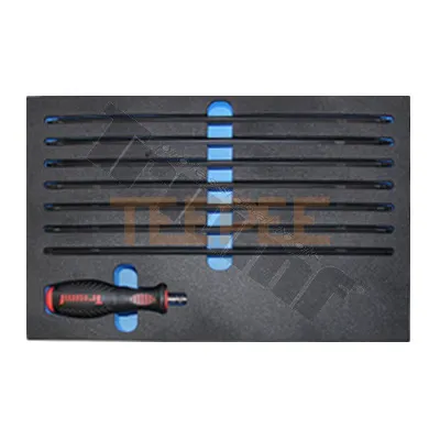 TRIUMF skrutkovač s vymeniteľnými bitmi Torx a TS (5 - cípy profil)