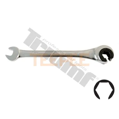 TRIUMF kľúč očkovidlicový račňový s prerezaným očkom na brzdové potrubia