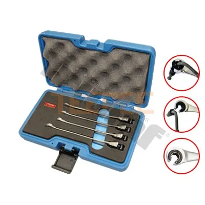 TRIUMF sada kľúčov na brzdové potrubia račňových 8 - 11 mm, 4-dielna