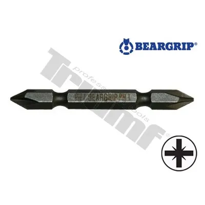 BEARGRIP bit 1/4" krížový obojstranný PZ x PZ (65 mm)