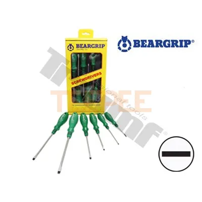 BEARGRIP sada plochých skrutkovačov, 6 - dielna