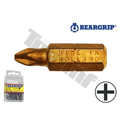 BEARGRIP bit krížový PH TITAN, dĺžka 25 mm, 1ks