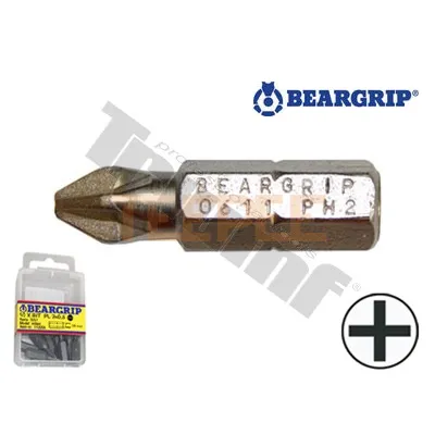 BEARGRIP bit krížový PH, lenght 25 mm, diamantový špic, 1ks