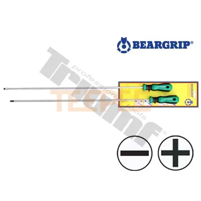 BEARGRIP sada 2K skrutkovačov PH + PL, 2 - dielna