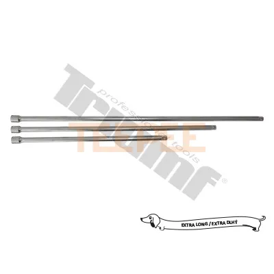 TRIUMF sada extra dlhých 3/8" predĺžení, 3 dielna