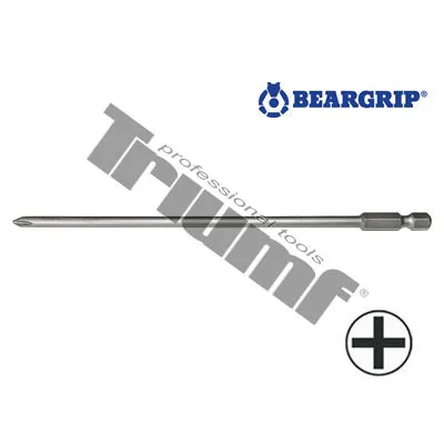 BEARGRIP bit krížový PH2 (150 mm), séria 4002, extra dlhý (B-T)