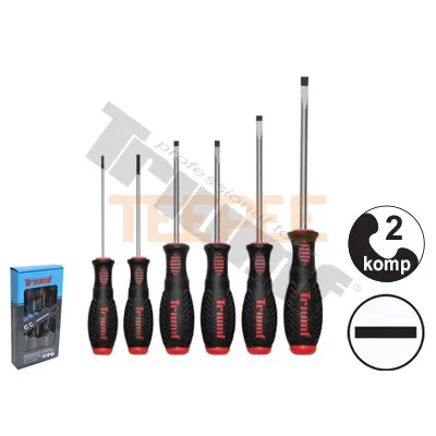 TRIUMF sada skrutkovačov plochých, 6 dielna