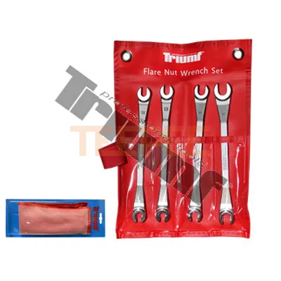TRIUMF sada vyhnutých kľúčov na brzdové rozvody, 4dielna
