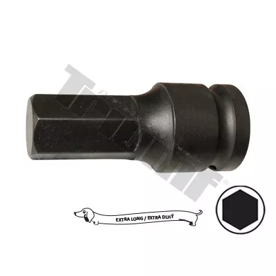 TRIUMF nadstavec inbus v 3/4" hlavici, celková dĺžka 80mm, tvrdený CRMO materiál