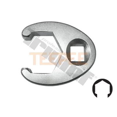 TRIUMF otvorený kľúč, zosilené konce , náhon 3/8", matný chróm