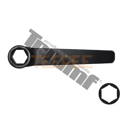 TRIUMF kľúč úderový očkový jednostranný 17 mm, kovaný, ručný, 6-hran