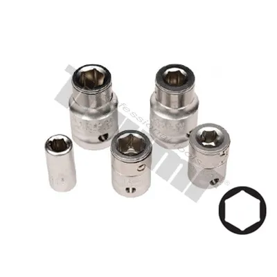 TRIUMF sada adaptérov 1/4", 3/8", 1/2" mix, 5 dielna