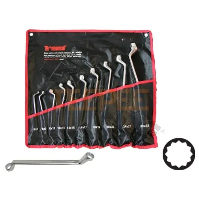 TRIUMF sada kľúčov očkovyhnutých 6 - 32 mm, 10-dielna