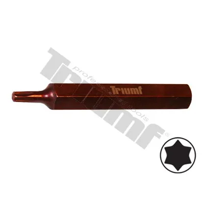TRIUMF bit Torx nevŕtaný, 10 mm driek, dĺžka 75 mm