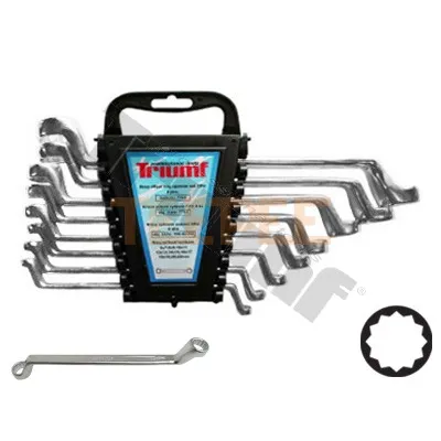 TRIUMF sada kľúčov očkovyhnutých 6 - 22 mm, 8-dielna
