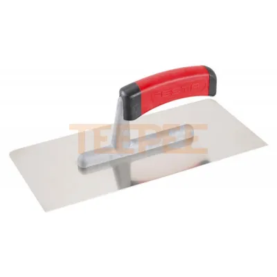 FESTA hladítko profi nerez rovné+2 oblé rohy gumená rukoväť