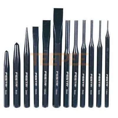 FESTA sada sekáčov, priebojníkov, dierovačov CrV