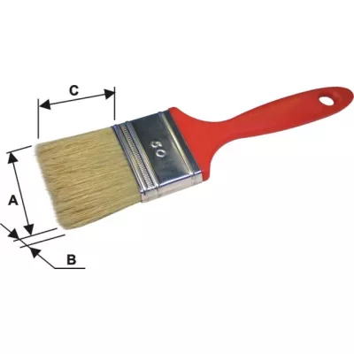 BAUPRO štetec plochý Basic B08