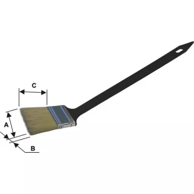 BAUPRO štetec zárohový Basic B14