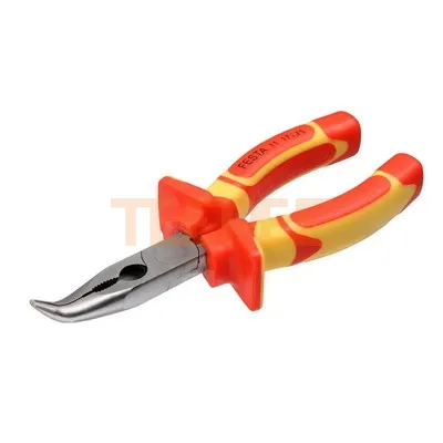 FESTA kliešte VDE radiové zahnuté