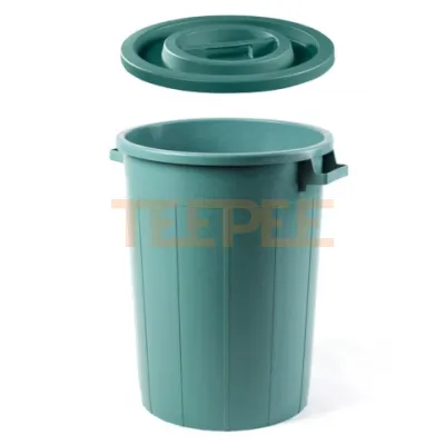 Nádoba s vrchnákom zelená