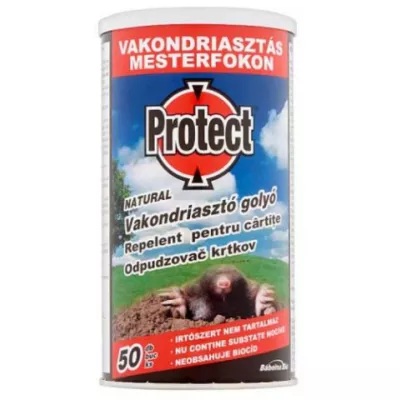 PROTECT odpudzovač krtkov 50ks tabletiek