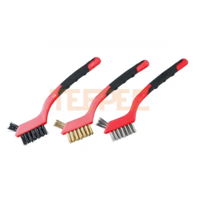 FESTA kartáče 180mm sada 3ks /nylon,nerez,mosadz/